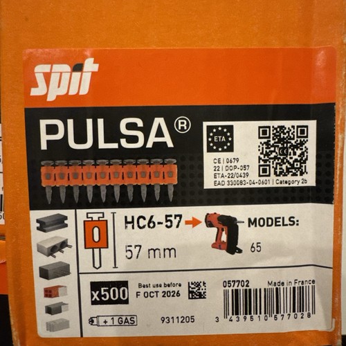Spit pulsa hc57 57mm - pulsa, for