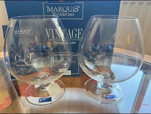 Pair waterford cut glass - pair, of
