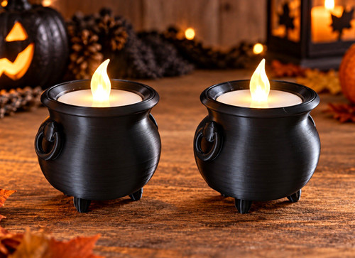 Black cauldron led tea - 2x,