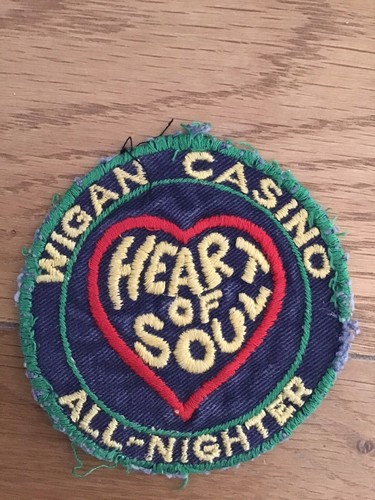 Original wigan casino patch - casino, patch.