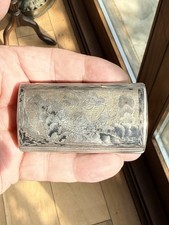 Antique Niello Enamel Solid