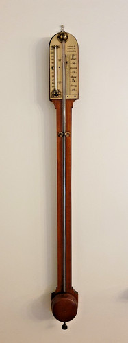 Fine quality mahogany stick - a,