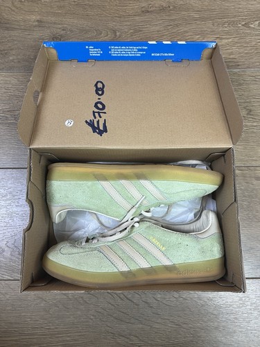 Adidas gazelle suede green - suede,