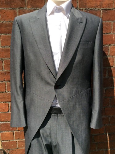 Mens silver mohair tailcoat - mens,