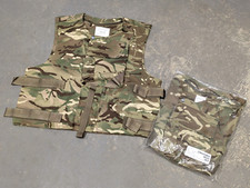 British Army - Military - MTP Camouflage ECBA Body Armour Flak Vest Cover - NEW