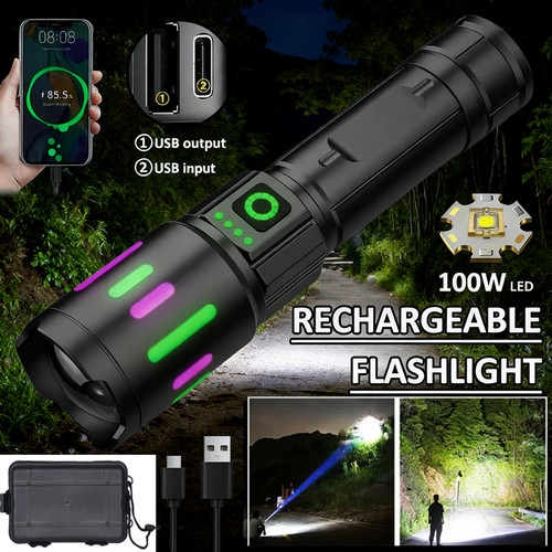 Powerful led torch - led,
