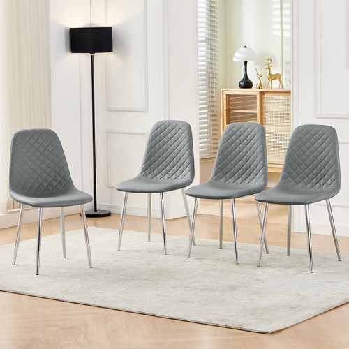 Dining chairs velvet pu - chairs,