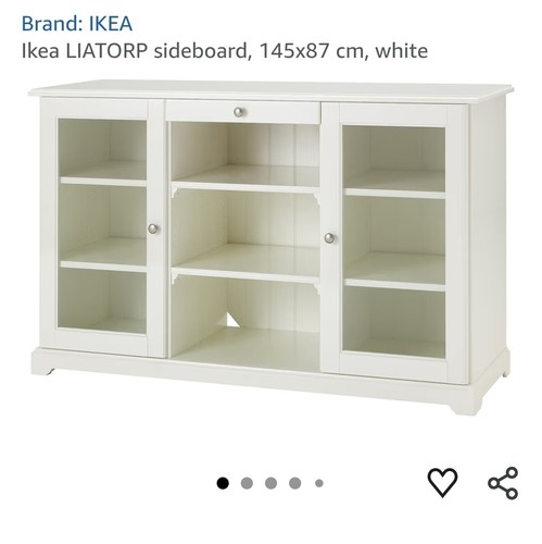 Ikea liatorp white - white, side