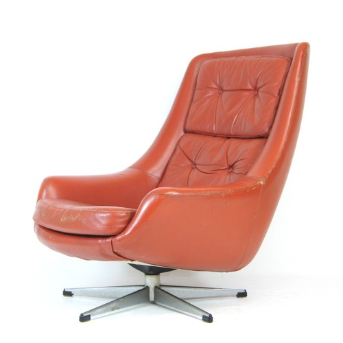 Retro vintage danish leather - vintage,