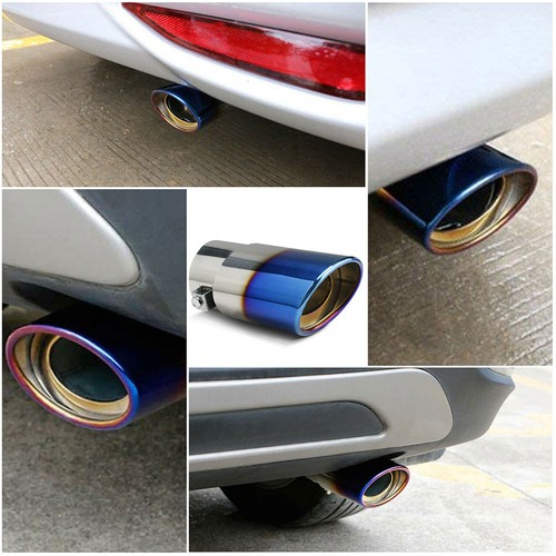 Stright chrome muffler tip - 1x,