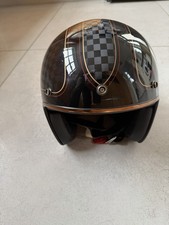 Bell Custom 500 Open-Face Motorcycle Helmet RSD Check It. Size: Small