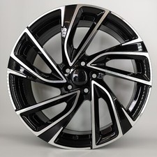 18"adelaide black pol alloy