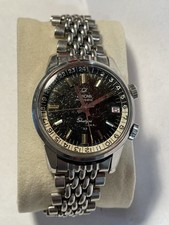 Vintage Enicar Sherpa Jet 33 | GMT Automatic | BOR | Original Clasp | HTF