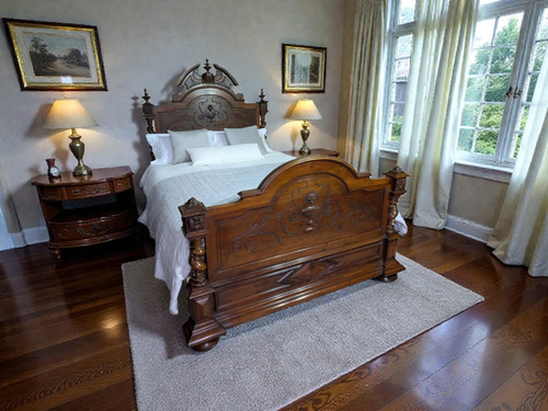 Antique french king sized - king, bed