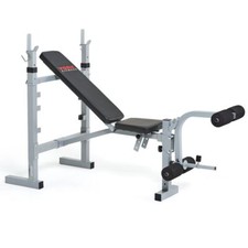 York B530 Flat Incline Decline Barbell Weight Bench