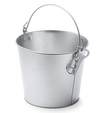 Large Metal Beer Bucket Ice Bucket Cooler Tub with Built In Bottle Opener