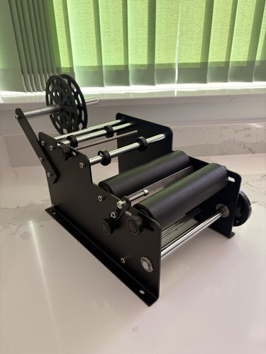 Manual label applicator - applicator, bottle