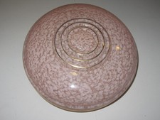 Art Deco 30s Pink Glass Ceiling Flycatcher Hanging Light Shade Fittings Pendant