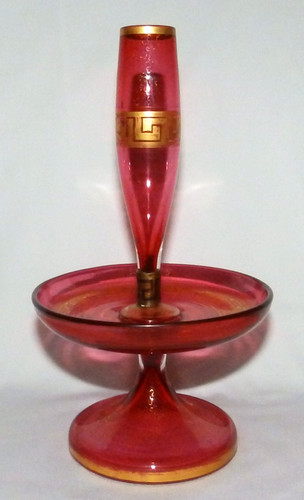 Antique cranberry glass small - antique,