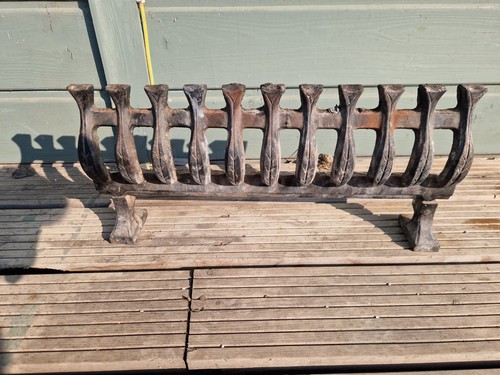 Vintage cast iron - cast, fireplace