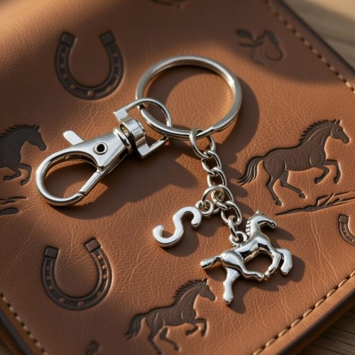 Horse keyring gift - keyring,
