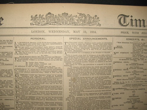 Original the times newspaper - original,