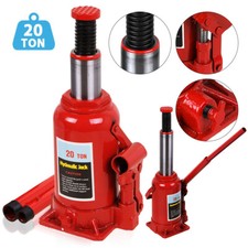 20 Ton Bottle Jack Heavy Duty Hydraulic Lifting Ram Car Van Boat Truck Caravan