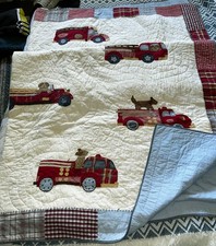 Pottery Barn Kids Quilt Fire