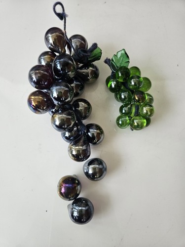 Vintage glass cluster - , grape