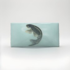 A Japanese Cloisonne koi