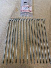 Genuine Kawasaki KX80 KX125 KDX125 KDX200 Rear Inner Spokes X15 41029-1199 NOS