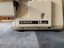 Singer 14U132 Overlocker Sewing Machine NO  Foot Pedal 