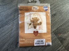 Cross Stitch Kit . Teddy bear.
