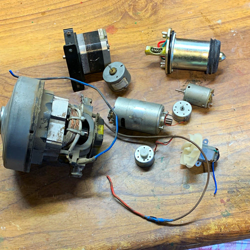 Assorted motor lot - assorted, ac/dc