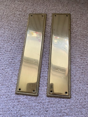 Solid brass finger - brass, plate