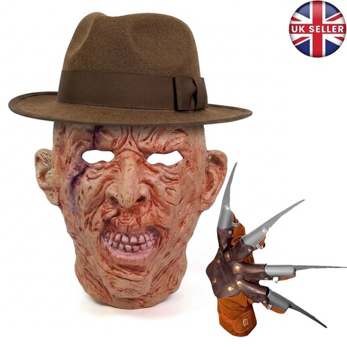 Freddy burnt man mask - man,