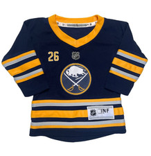 Buffalo Sabres Rasmus Dahlin #26 Jersey Size 1-2yrs i608