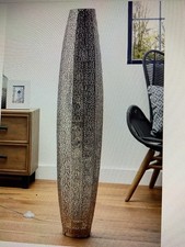 Brand New NXT Nickel Large Oriana 3 Light Floor Lamp Sealed