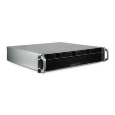 2U IPC 2U-2404S (40cm) Storage Server Case micro-ATX, Supports 4x 3.5"/2.5" HDD,