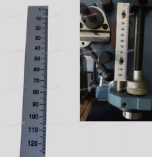 For Bridgeport Milling Machine 0-120mm Depth Feed Rod Scale Ruler Aluminum B159