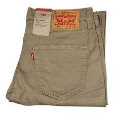 Levi's Original 511 (KHAKI / BEIGE) Slim Fit Mens Stretchable Jeans-XMAS SALE RP