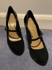Jessica Simpson Black Suede