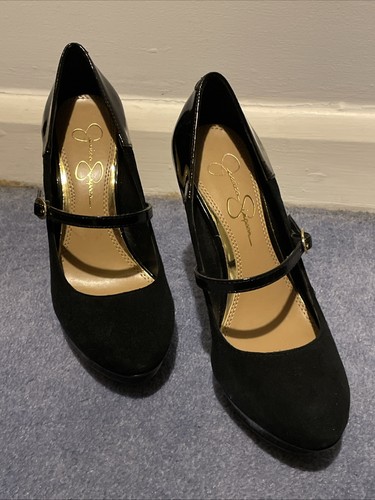 Jessica simpson black suede - simpson,