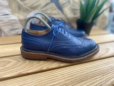 Grenson Triple Welt Men’s Brogues – Blue Leather Size – UK 5.5 / US 6 / EU 39