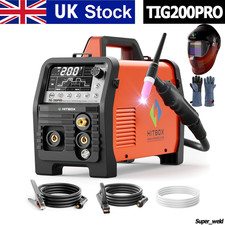 6in1 Cold TIG Welder 200Amp Pulse/HF/Spot TIG Stick Welding Machine Clean Weld
