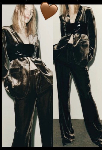 Zara loose fitting - , velvet