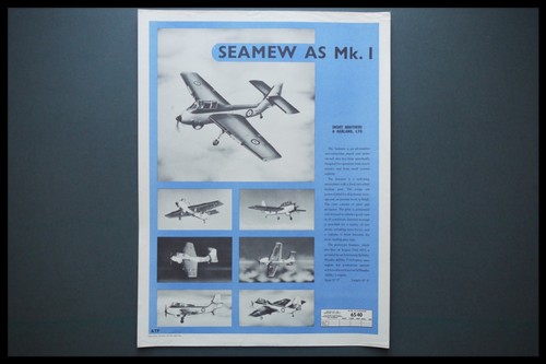 Short seamew mk1 - mk1, war