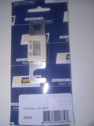 Vetus slow blow fuse strip - , c20
