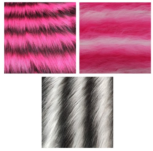 Long haired faux fur - long, fabric