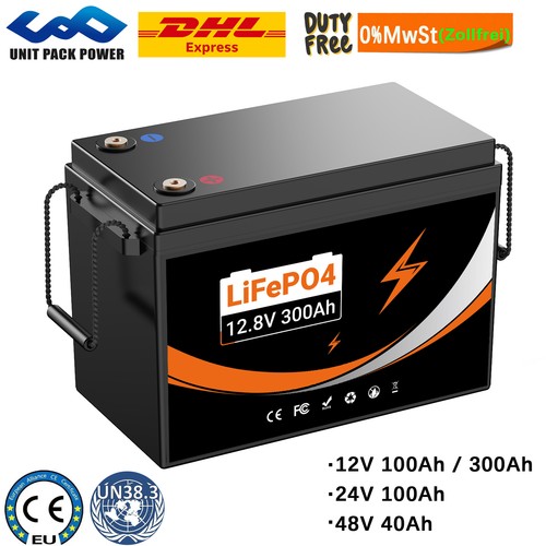 12v 24v 100ah 300ah - 24v, lifepo4